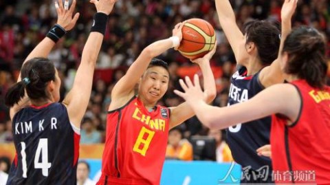 中国女篮三人队亚洲杯开门红 张王来关键远投率队16-13胜泰国