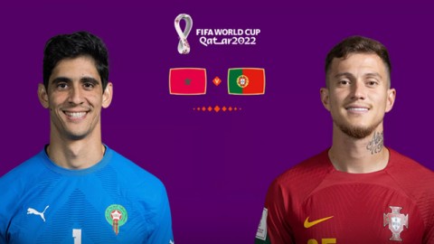 摩洛哥1-0葡萄牙：非洲奇迹首进四强